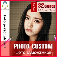 Индивидуальная фотография на заказ 5D DIY алмазная живопись свой собственный алмаз живопись полный Алмаз Стразы вышивка украшение дома GYH