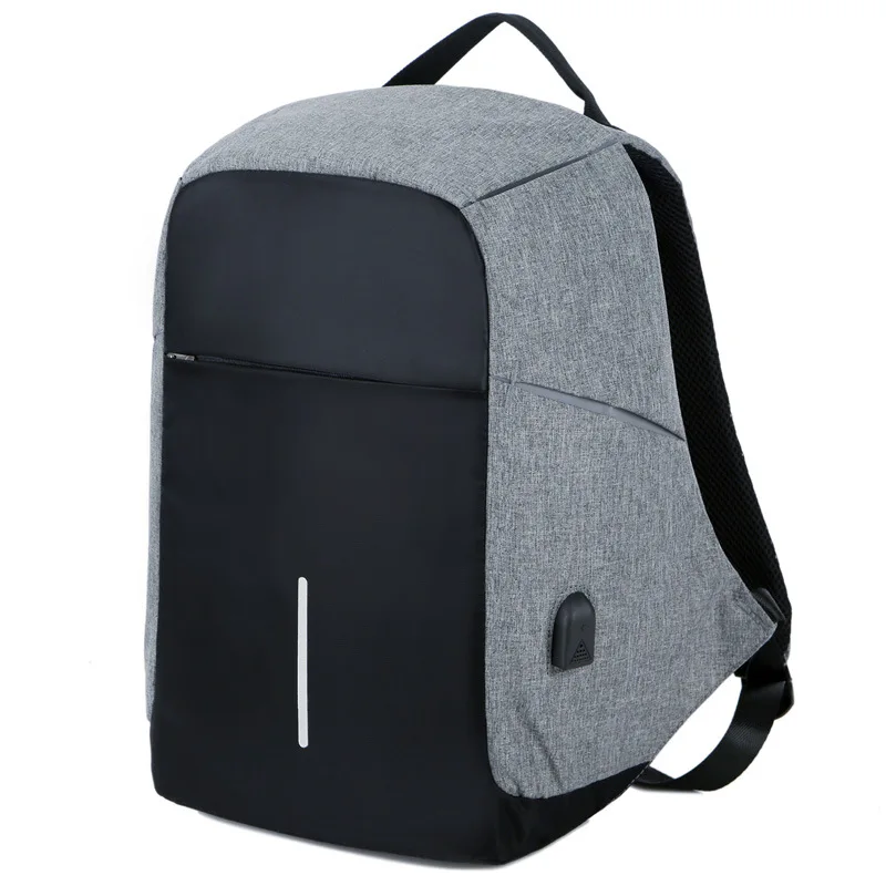 Противоугонный рюкзак XD городской дизайн usb зарядка мужские рюкзаки для Ноутбука Мужской Mochila Водонепроницаемый Многофункциональный рюкзак - Цвет: modle1-grey