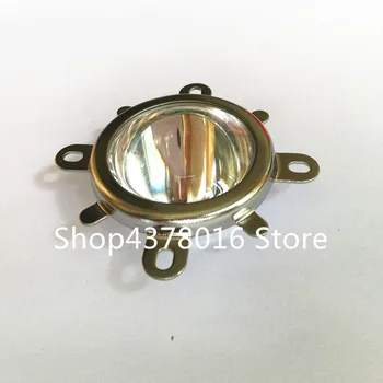 

44mm Glass LED Lens 90Degree + 50mm Round Hole Reflector Collimator + Fixed Bracket for 10W Round Shape High Power COB LED