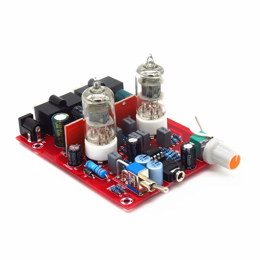 YJHIFI X 10D 6J1 DC12V 6J1 Tube Pre amp headphone Audio Amplifier Boards