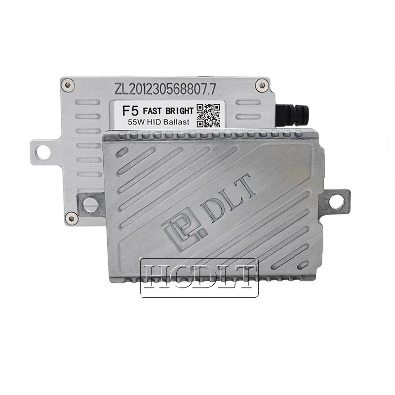 HCDLT AC 55W Fast Start HID Ballast DLT F5 Slim Reactor Block Ignition For 12V Car Light Headlamp Bulb Kit Xenon 55W HID Ballast (5)