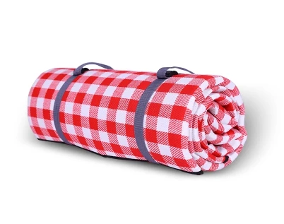 Туристический Кемпинг 4 мм толщина коврик для пикника красный белый решетчатый коврик влагостойкая Подушка Весенняя газон скатерть для пикника. Пляжный парк уличный коврик