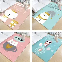 Megayouput ковер с мультяшным принтом для гостиной 80*160 см/120*160 см/140*200 см/160*230 см/200*300 см Ковер нескользящий коврик