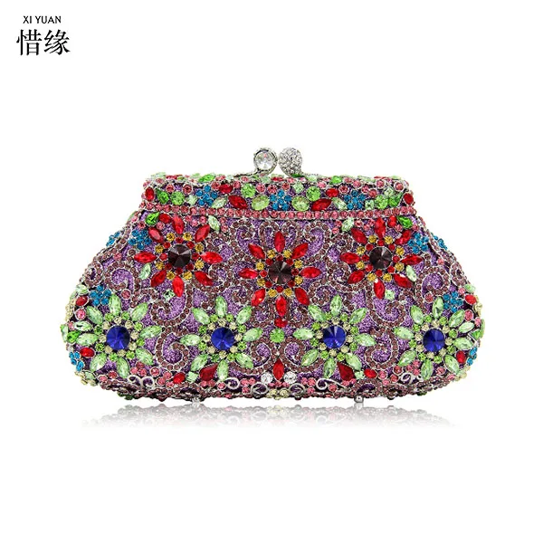 black satin clutch bag