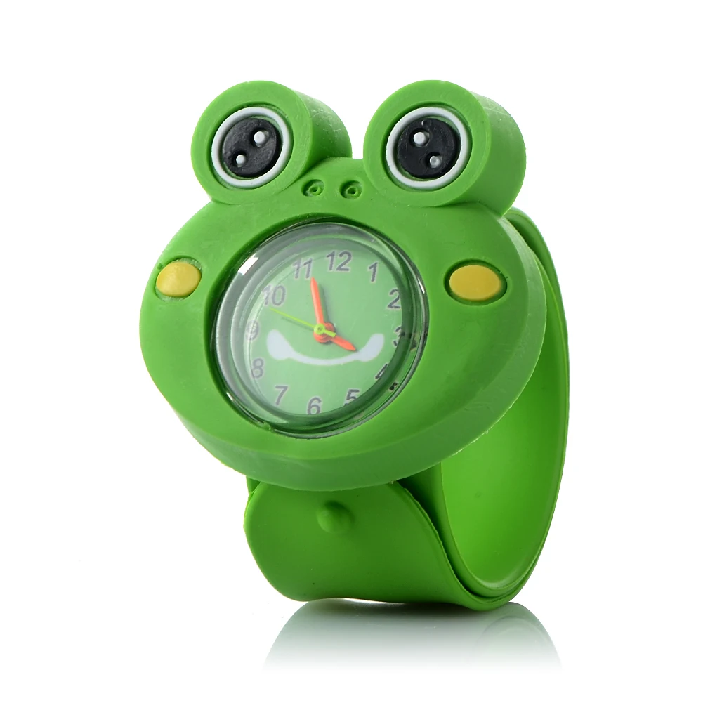 3D Мультяшные Часы Животные молочный папа милые детские часы Детские Кварцевые водонепроницаемые студенческие наручные часы для девочек и мальчиков подарки