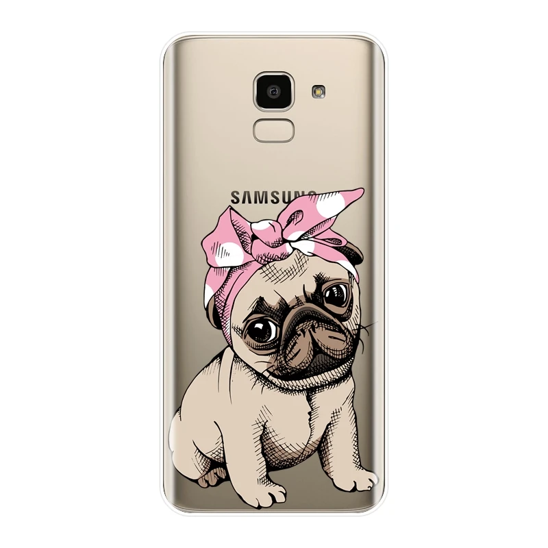 Чехол накладка из мягкого силикона для Samsung Galaxy J4 J6 J8 Plus J2 J5 J7 Prime J3 2015 2016 2017|Бамперы|