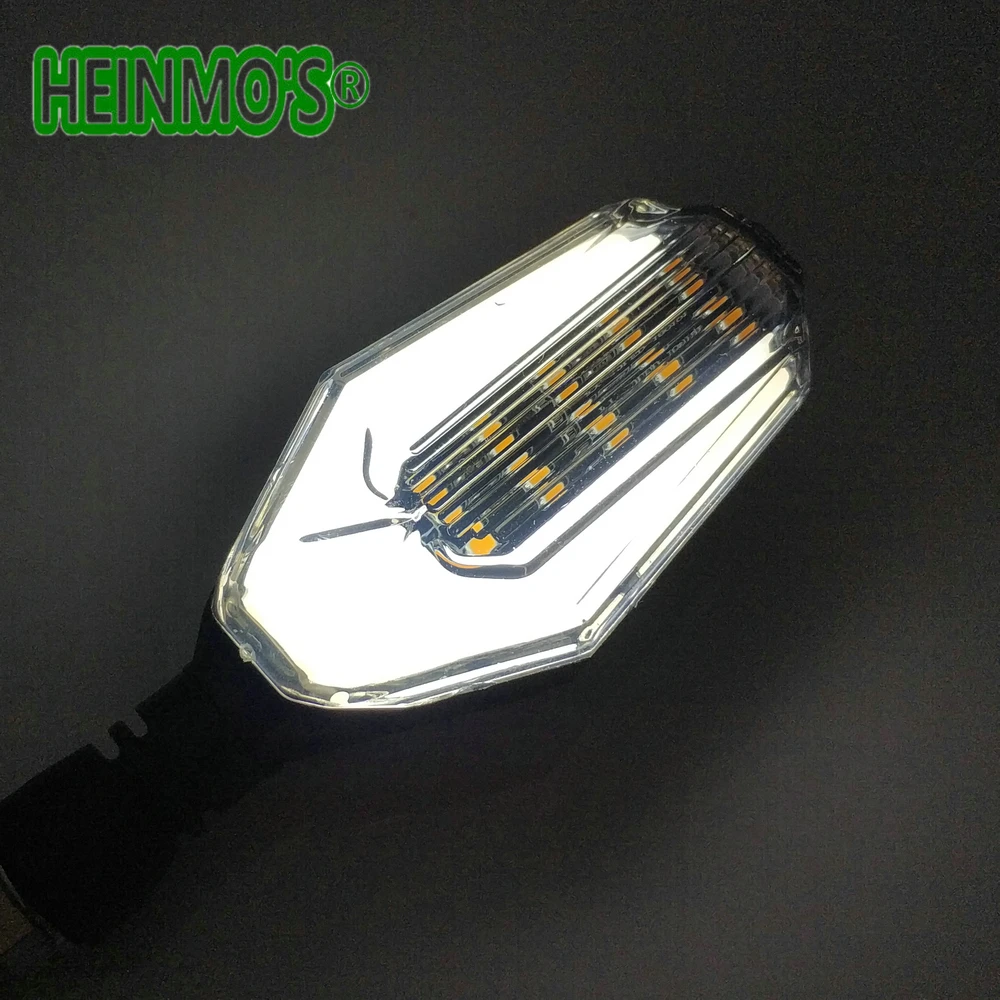 (AK) 12V LED Motorcycle Motorbike Rear Tail Turning Turn Signal Flasher Flashing Indicator Light Blinker Lamp (13)
