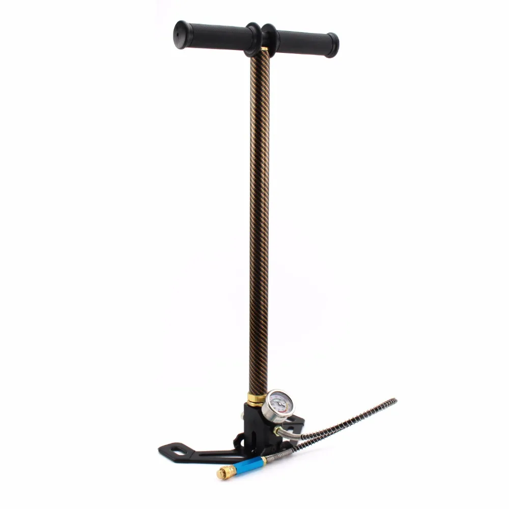 High Pressure PCP Pump Hand Operated Air Pump THREE STAGE Collapsible