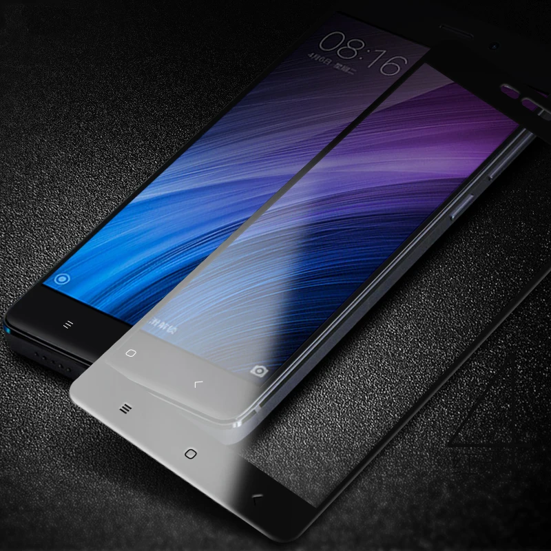 9H 2.5D Full Cover Tempered Glass for Xiaomi Redmi 4 Pro 4A Premium Screen Protector Glass Cover Film for Redmi 4 Pro Prime2
