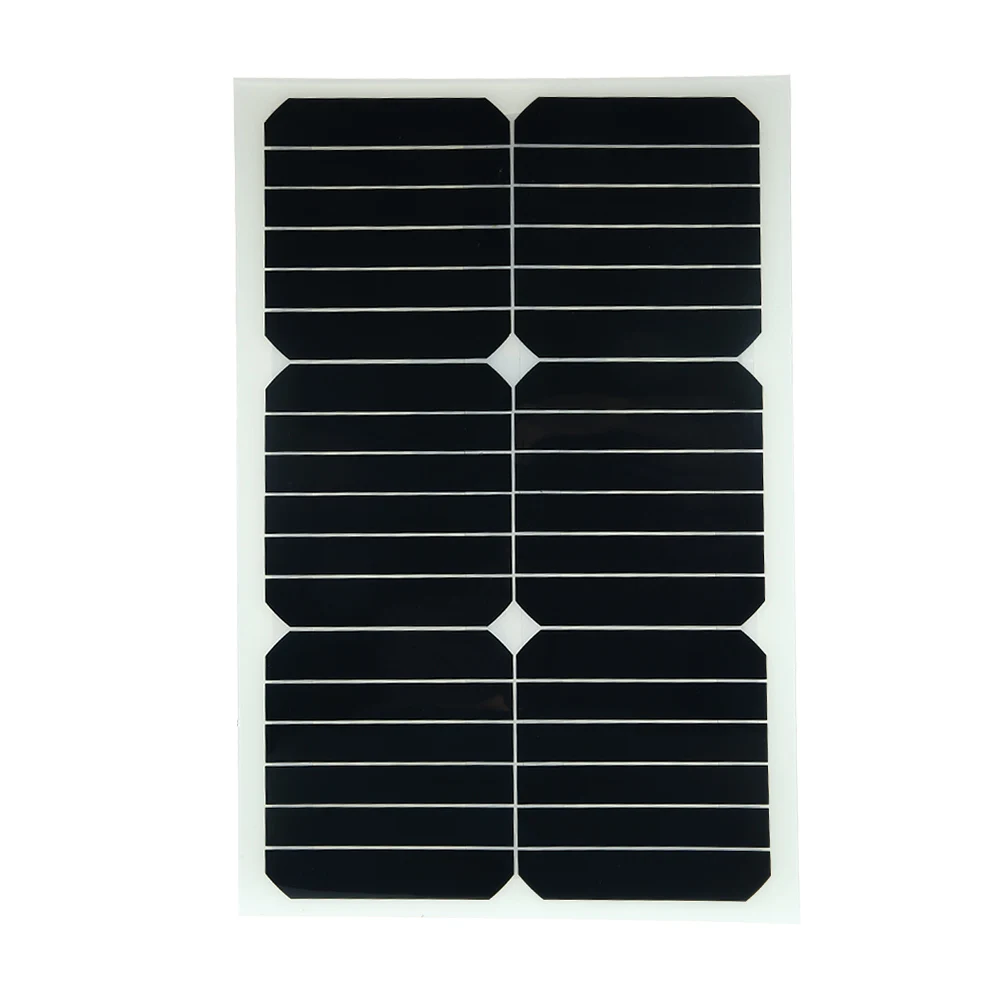Авто аксессуары солнечная панель 20 Вт 12 В полугибкая Солнечная энергия для RV автомобиля лодки зарядное устройство солнечных батарей модуль+ чип