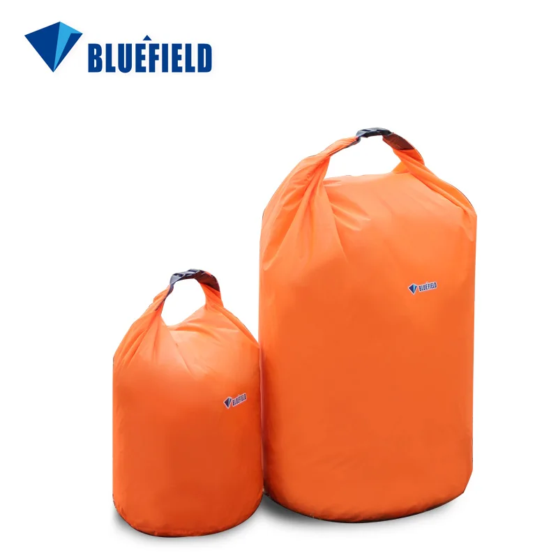 BLUEFIELD 10L/20L Открытый водонепроницаемый плавательный мешок кемпинг для хранения при сплаве сухой мешок с Регулируемый ремень крюк