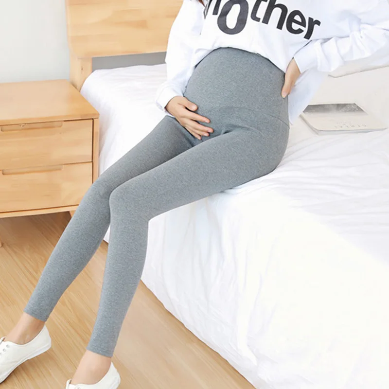 Весенне-осенние штаны для беременных, хлопковые штаны, повседневные брюки для беременных женщин