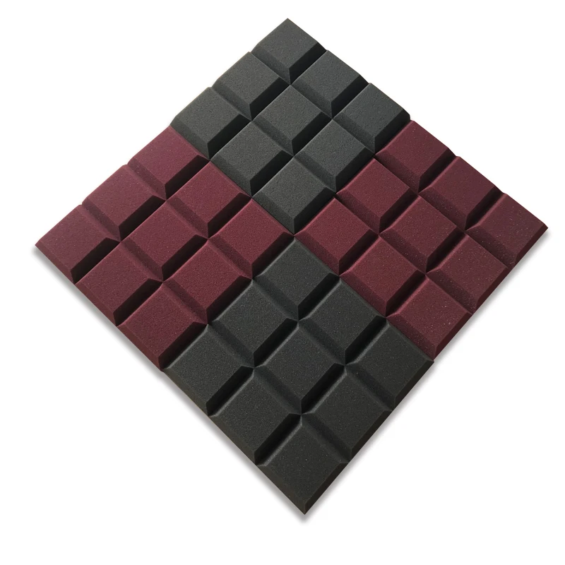 

4PCS High Quality Coloured Polyurethane Foam for Acoustic Requirements