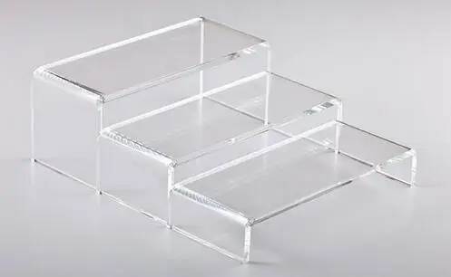 

Acrylic shoes bag wallet U shape display rack shelf talble desktop stand Store Fixture