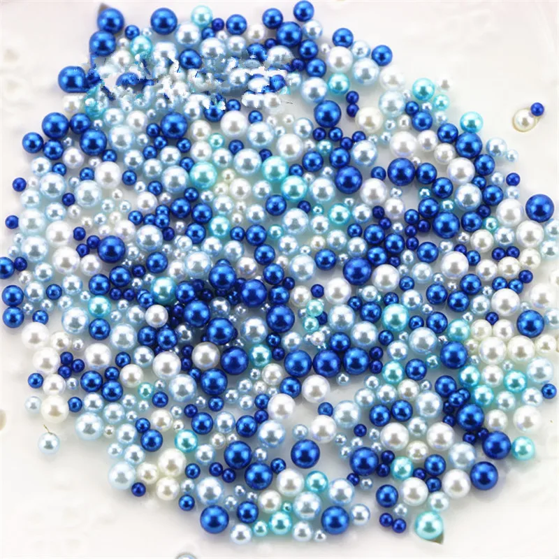 

500 Pcs Slime Beads Artificial Pearl Fluffy Slime Filler Decoration Colorful Slime Charm
