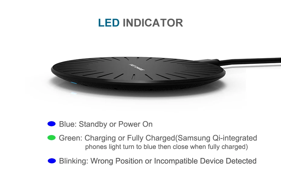Wireless Charger,Wireless Charging Pad,Qi Wireless Charger 9