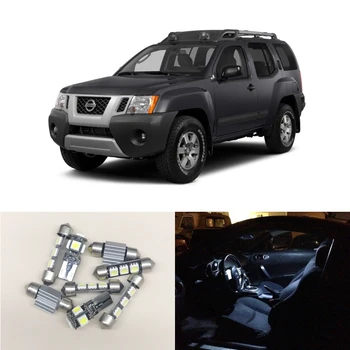 

Direct Fit For Nissan Xterra 2005-2014 Interior Kit Led Package Deal Map Dome Trunk Cargo Area License Plate Light Bulbs