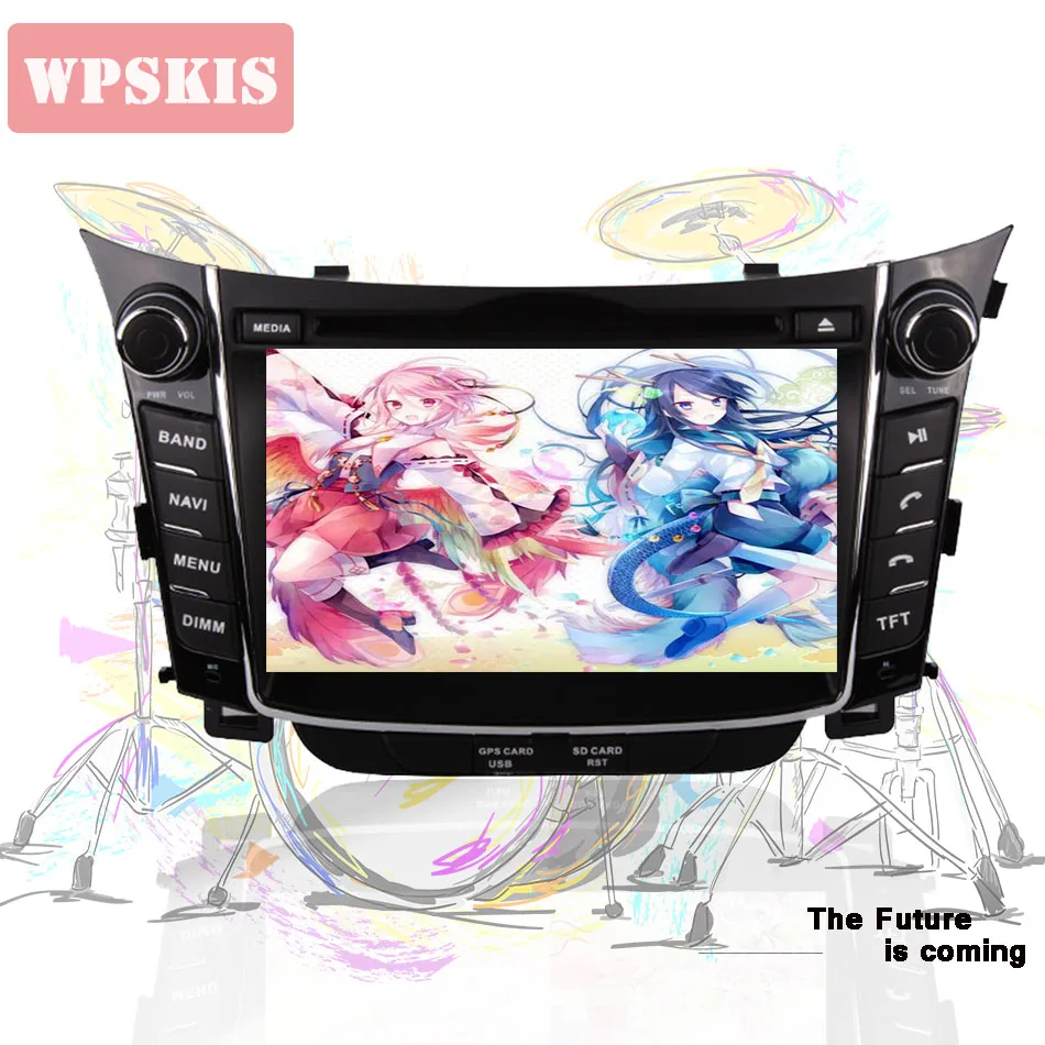 Cheap 2 Din Android 9.0 4GB RAM Car DVD player GPS Navigation Headunit For Hyundai I30 Elantra GT 2012 2013 2014 2015 2016 Head Unit 4