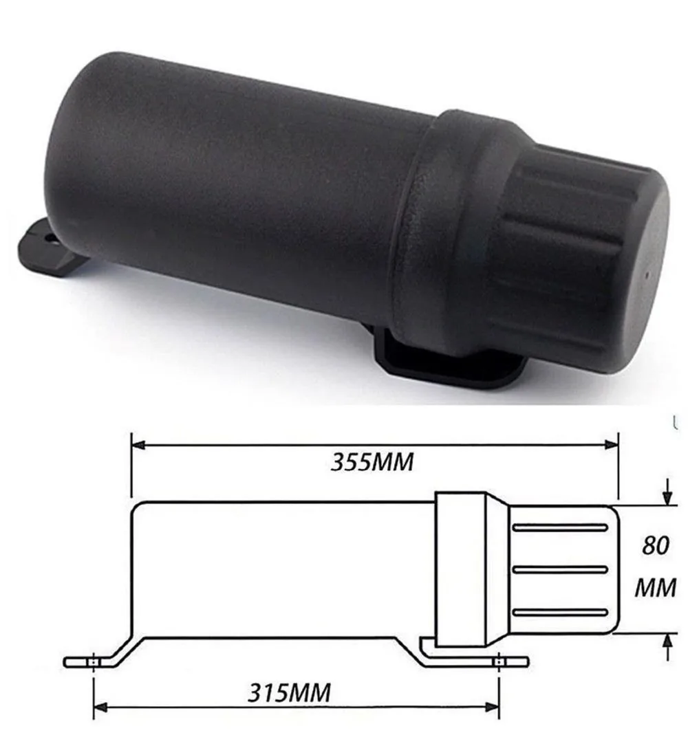 Мотоцикл Внедорожный Универсальный водонепроницаемый инструмент тубус для перчаток дождевик коробка для хранения крышка держатель канистры инструмент ремонтная коробка Document Hol