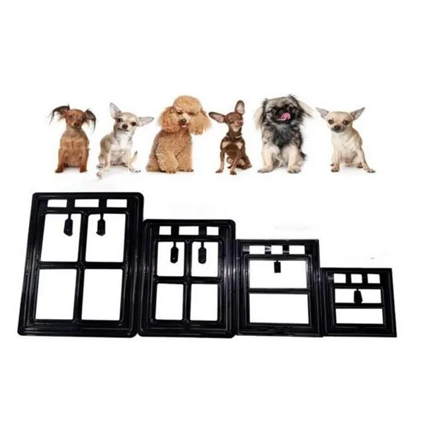 Large size pet door anti-mosquito screen window cat dog door cat crates