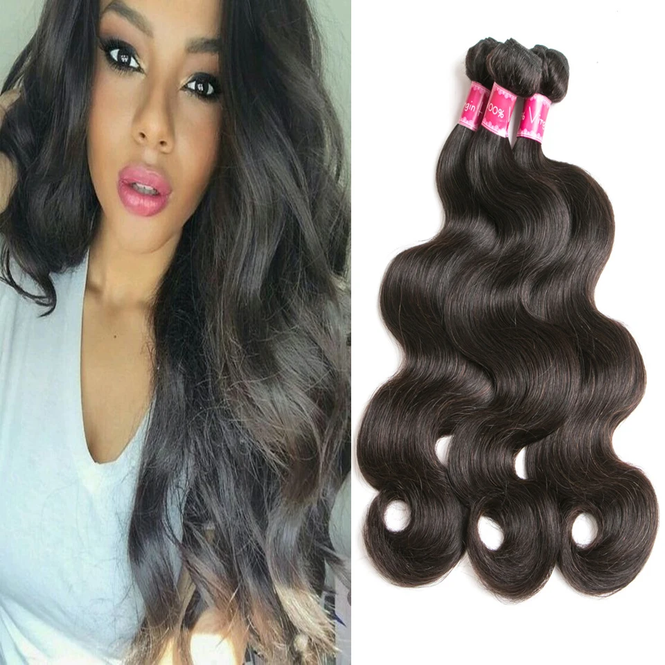 Peruvian Virgin Hair Body Wave Bundles 1pc Peruvian Hair Weave