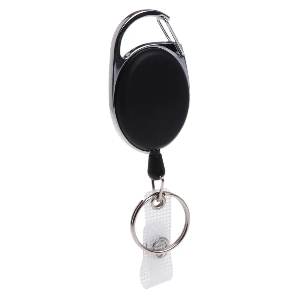 

Fishing Zinger Retractor Key Ring Reel Holder Retractable Nylon Cable Back Clip