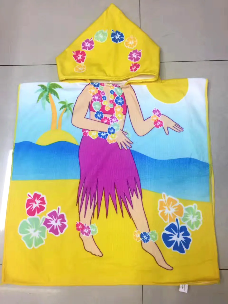 Детское банное полотенце с капюшоном и рисунком динозавра из микрофибры для мальчиков и девочек; пляжное полотенце с супер впитывающим эффектом; детское солнцезащитное пляжное полотенце; Shawel