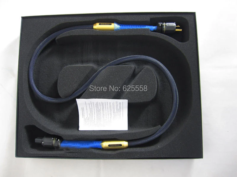 

Hifi audio G7 Ruby Hill II power cable 1.5 metre US AC CABLE US VER with box