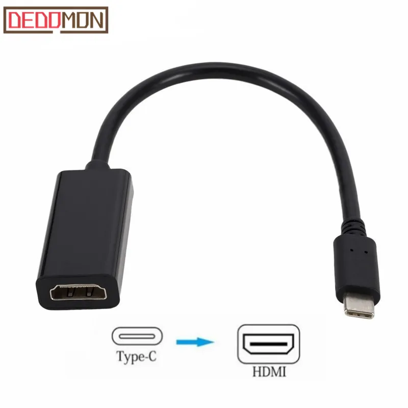 

USB Type C to HDMI Adapter USB 3.1 (USB-C) to HDMI Adapter Male to Female Converter for MacBook2016/Huawei Matebook/Smasung S8