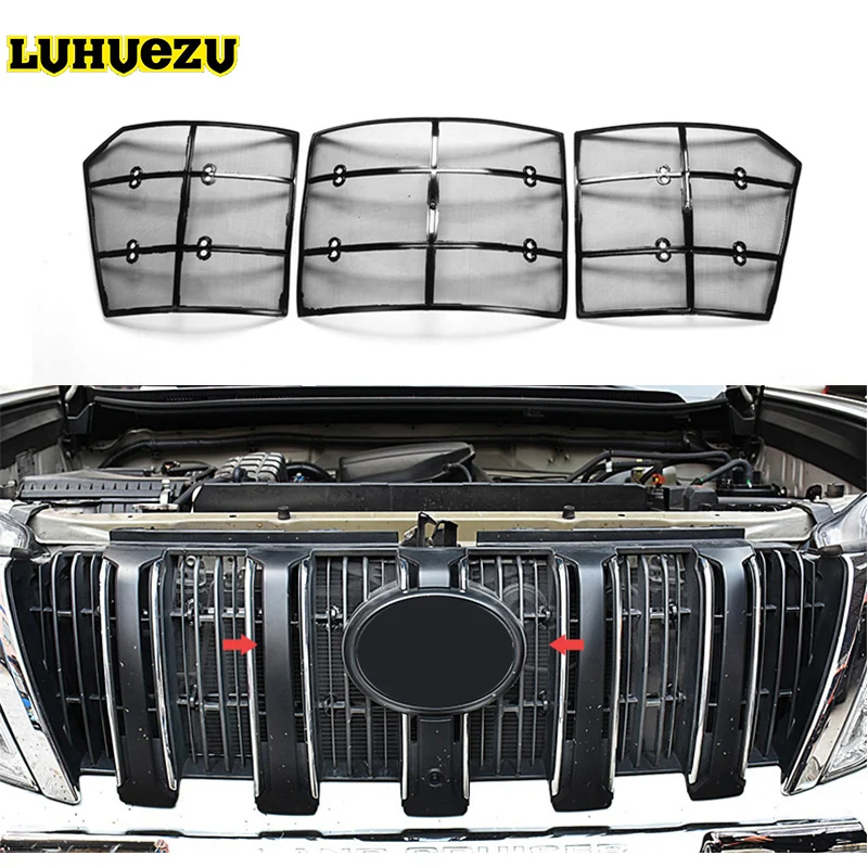 Сетка для скрининга насекомых передняя решетка вставки Toyota Land Cruiser Prado 150 FJ150