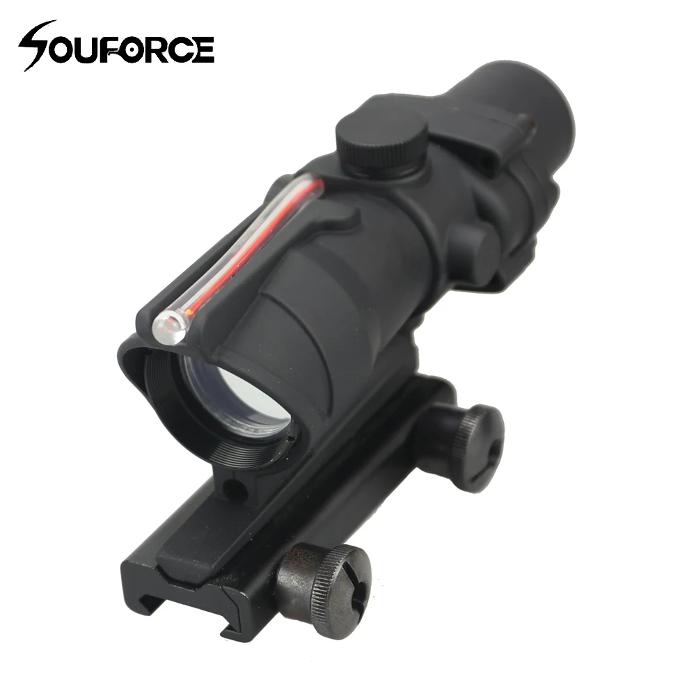 

New Tactical 1X30 Optics Sight Optical Scope Single Point Dotted line Waterproof and Fog Riflescope for Airsoft Hunting Rifle