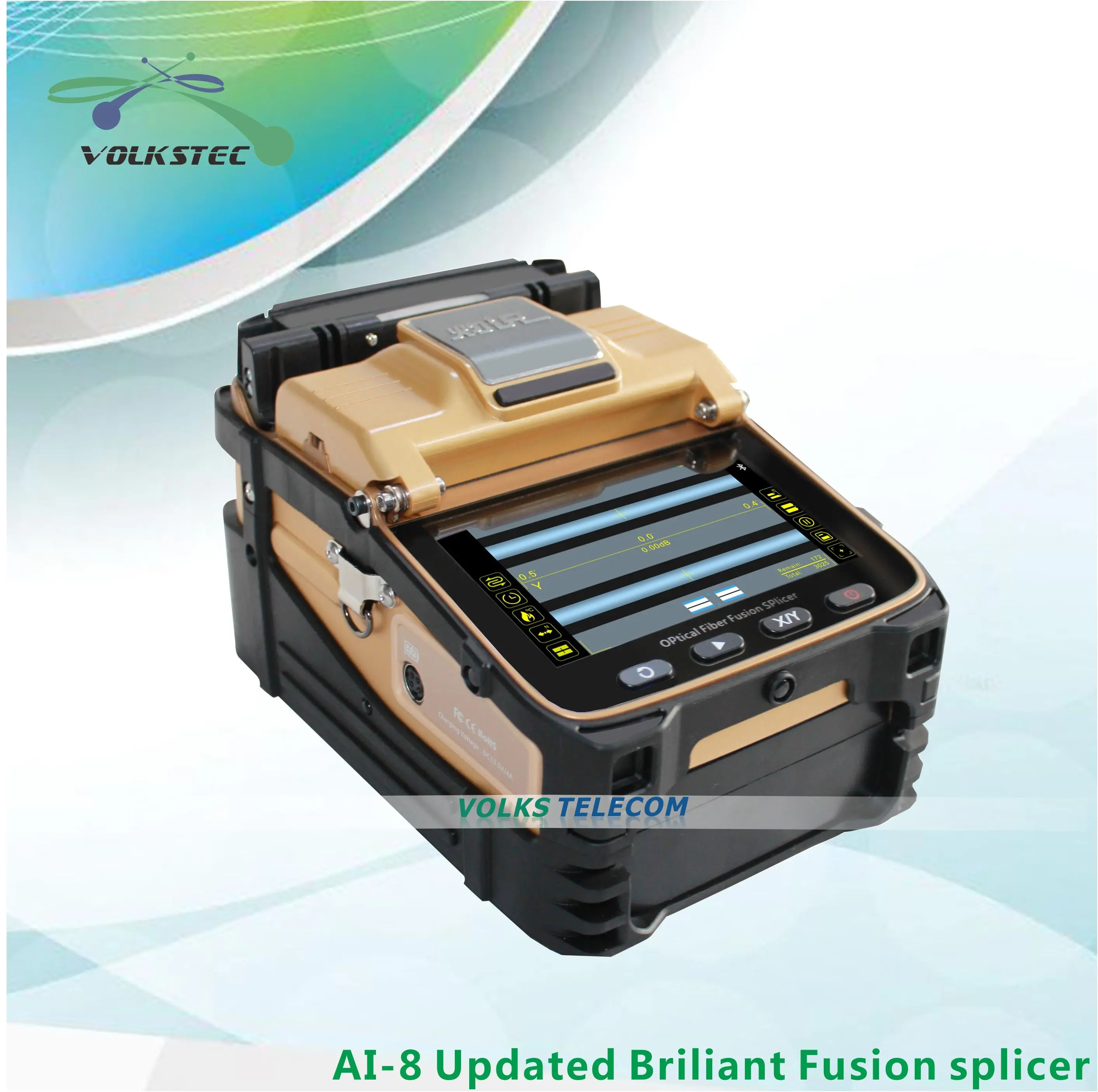 US $850.00 2019 NEW Brilliant AI8C Fusion Splicer Machine SM amp MM Splicing Machine