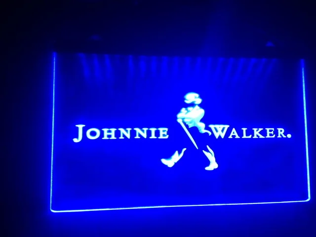 B22 Johnnie Walker виски винный бар светодиодный неоновый светильник знаки | Дом и сад