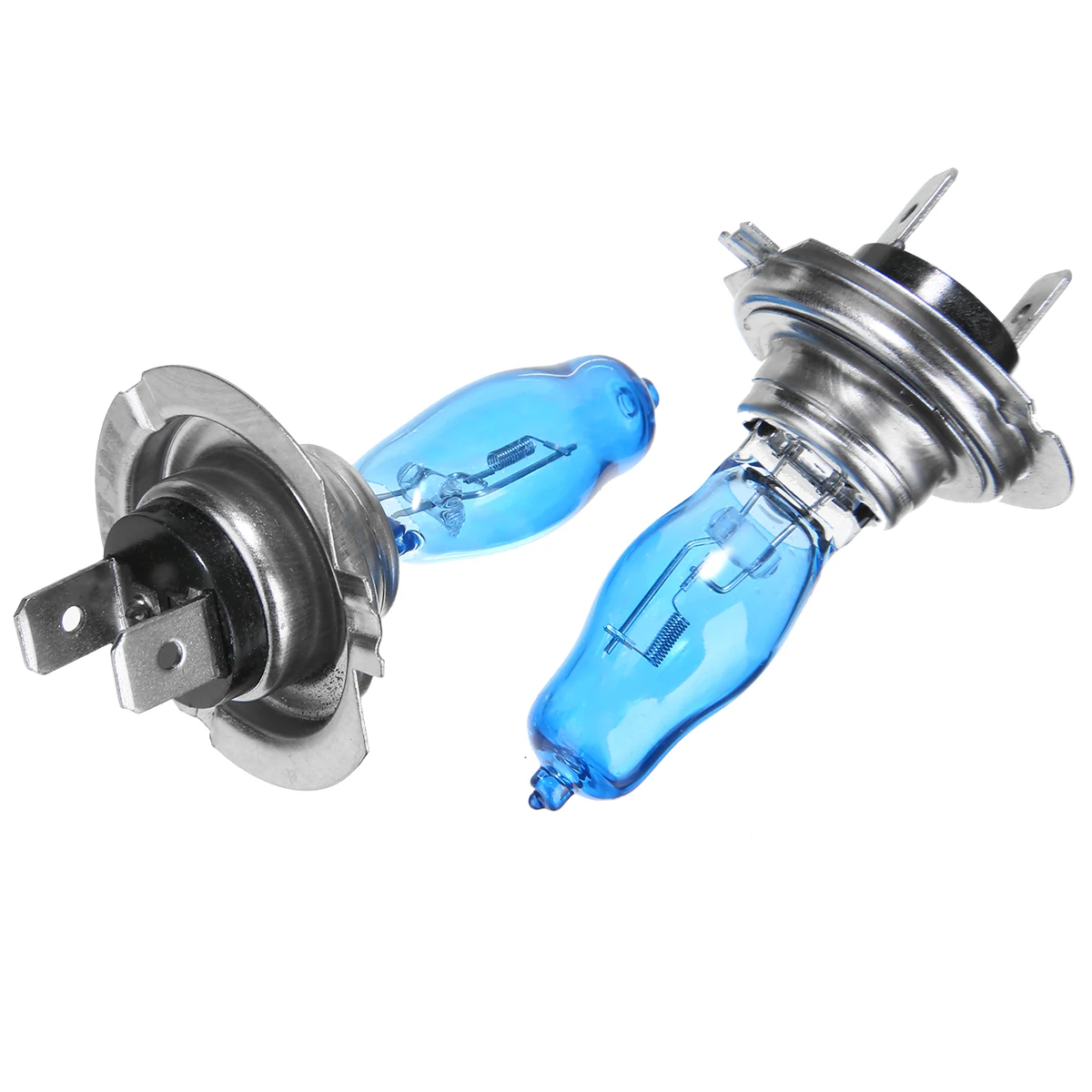 New Pair Super White Car H7 100W 12V HOD Xenon Light High Quality Halogen Headlight Light Bulb