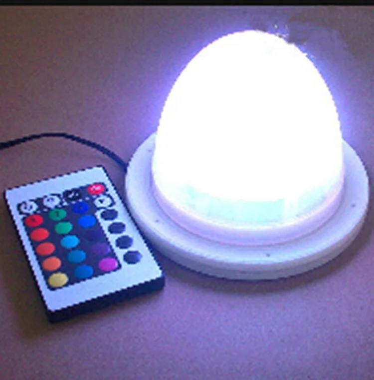 Free Ship wireless rechargeable RGB LED lighting system Waterproof for ...