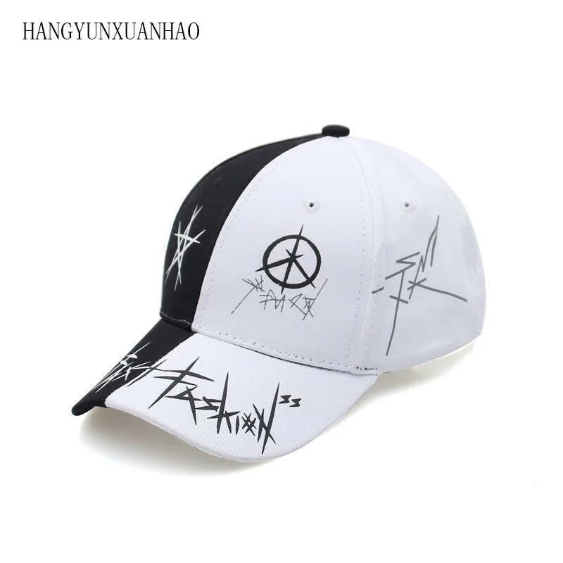 

2018 Brand Summer Baseball Cap Black Sun Caps Hip Hop Visor Spring Hat Adjustable Snap-Back Hats For Women Golf Caps Snapback