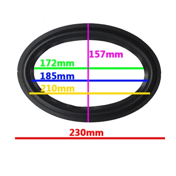

New 20 pcs = 10 Pair 6*9 inch 6x9" Woofer Repairable Parts / Speaker Rubber Surround ( 157mm / 185mm / 210mm / 230mm )