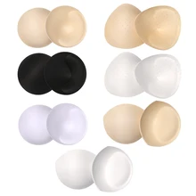 1 пара женские летние пикантные бикини подушечка-вставка Съемный подкладки бюстгальтера бюстгальтер груди Enhancer груди Push Up чашки для купальник