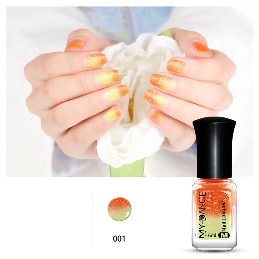 Buy 6ml Thermal Nail Varnish Color Changing Peel Off