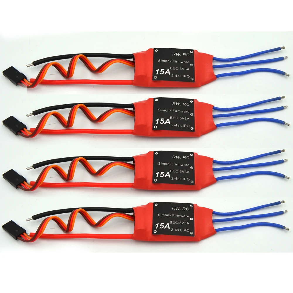 RC plane 2 3 S 15amp 15a Simonk Firmware Brushless Esc W Bec Quad Multi Copter Apm