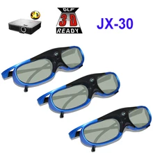 Активные перезаряжаемые 3d-очки с затвором Поддержка 96 Гц/120 Гц/144 Гц для XGIMI Z4X Z5 H1 JmGo G1 G3 X1 BenQ acer и DLP LINK проектор