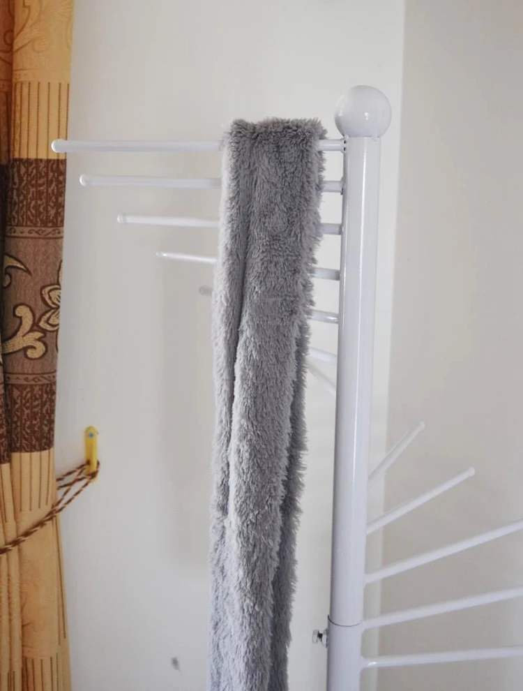 Scarf, wrought iron frame Rotate the scarf console Multilayer scarf scarves shop dedicated display scarf