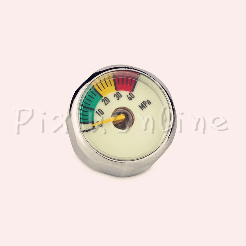 

1PC ST008b 25MM 40mpa Barometer Noctilucent Miniature Pressure gauge Constant pressure table Thread M8 M10 sell at a loss