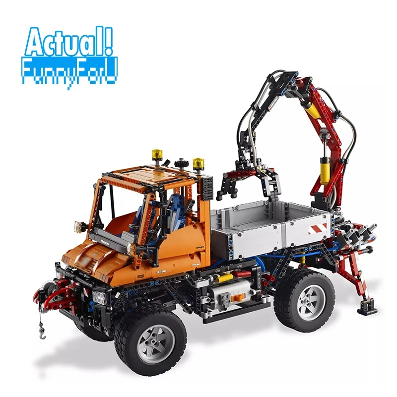 

LEPIN 20019 Unimog U 400 Technic Model Building Blocks Bricks Toys DIY For Kids Model 2088PCS Compatible with legoINGly 8110