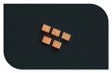 Raspberry Pi high quality Heat Sink, 5Pcs Red copper set for ALL Raspberry PI Model B / B+ / Pi 2 Model B / Pi 3 Model B etc.