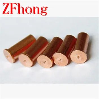 

100pcs M5*6/8/10/12/16/20/25/30 steel with copper welding joints stepped needle fixed weld nuts