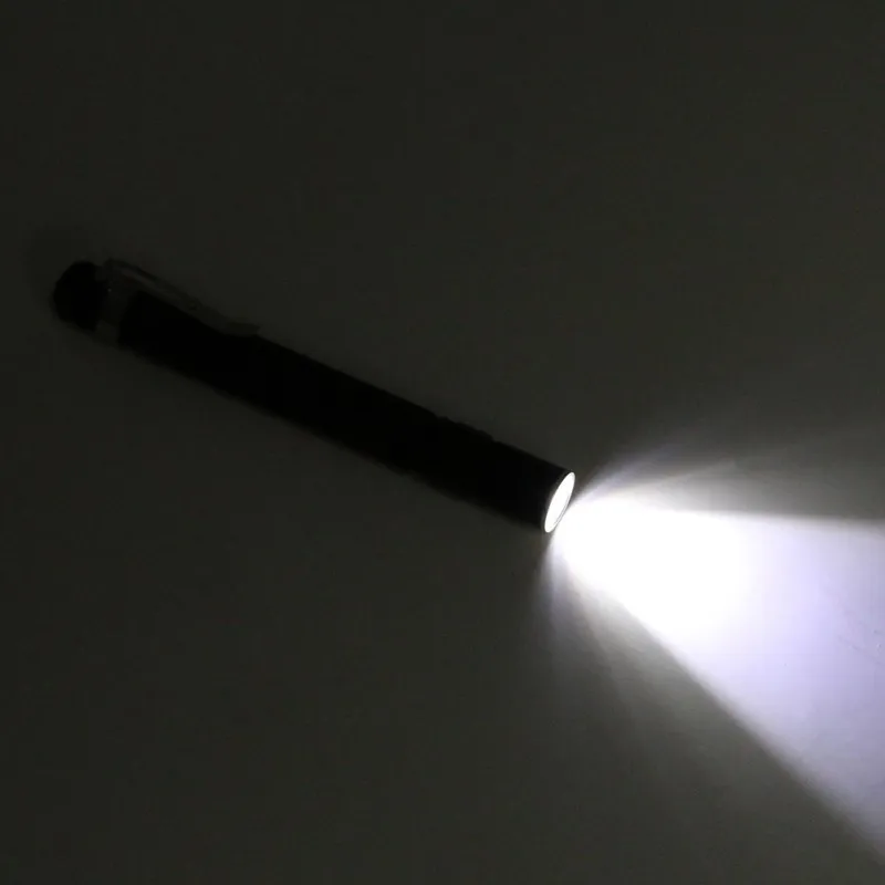 Мини светодиодный фонарик высокого качества Мощный мини светодиодный фонарь водонепроницаемый дизайн ручка подвесная с металлическим зажимом
