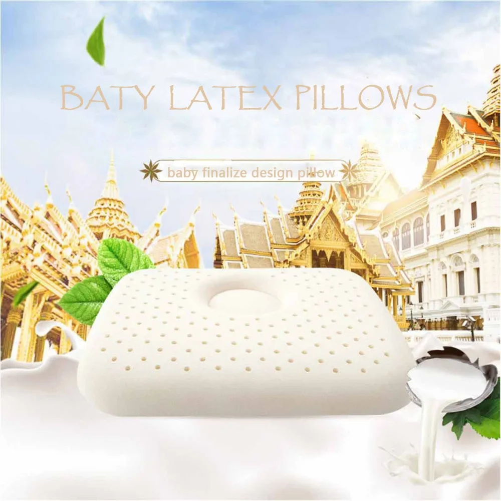 

RAMA DYMASTY high Quality 100% Natural Latex BABY Pillow Neck Pillows