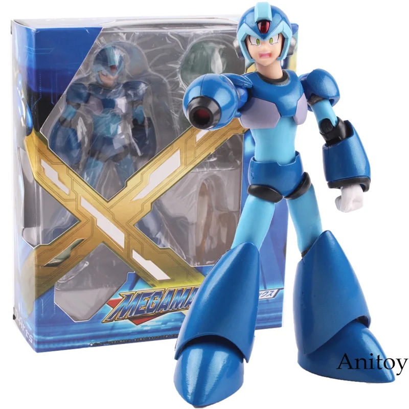 Серия Mega Man фигурка Megaman X фигурка Rockman X игрушка D-Arts модель 13 см - Цвет: A-with box