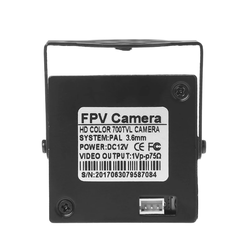 700TVL HD CCTV металлическая FPV цифровая камера 2,1 мм/3,6 мм с кабелем для аэрофотосъемки